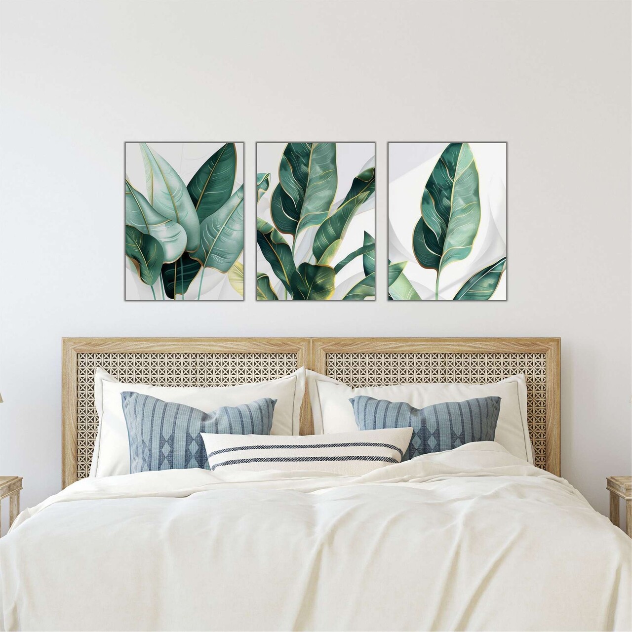 Set 3 tablouri decorative, Mdf, Imprimare digitala, Multicolor - view 3
