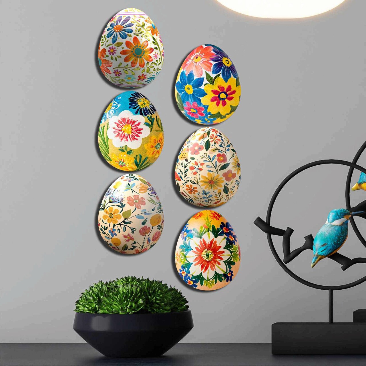 Tablou decorativ MDF, EAS013, Vopsire: Imprimare UV Partea de jos: 100% EVA (Grosime: 10 mm, Multicolor - view 2