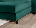 Coltar extensibil dreapta 4 locuri ELTAP, Mari-30, Mariall, 288x200x92 cm, lemn/poliester, verde inchis