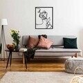 Decoratiune de perete, Sweetness, Dimensiune: 50 x 40 cm, Negru