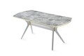 Masa dining, Nmobb, Ikon, 180 x 77 x 90 cm, mdf/plastic, gri