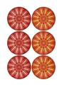 Set cesti de cafea, Mia, 742TMA7559, Sticla, Multicolor