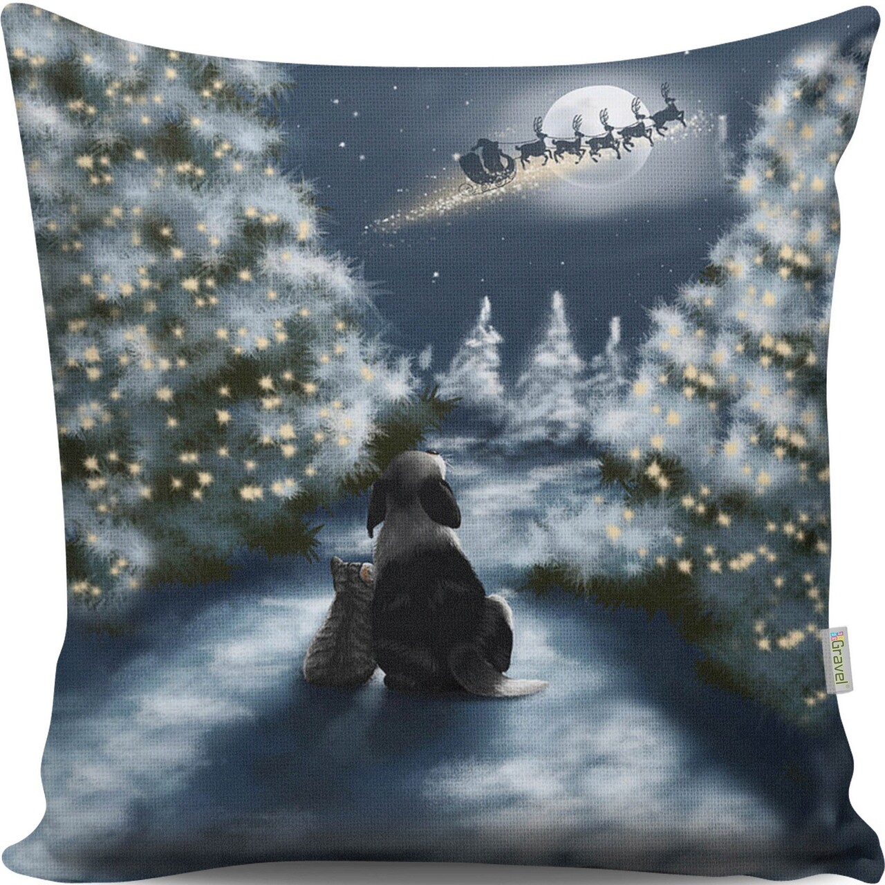 Perna, A12981, 43x43 cm, 50% bumbac / 50% poliester, Multicolor - 2 | YEO