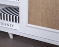 Comoda TV, Wolina, Mount, 55x180x41 cm, MDF , Alb / Stejar