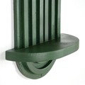Raft de perete, Evila Originals, Raf268, 40x20x9 cm, Placaj, Verde