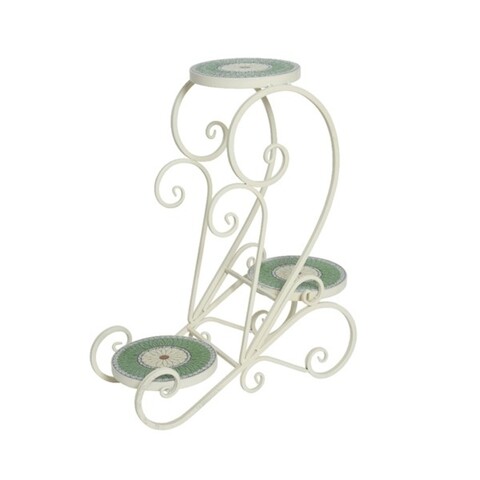 Suport pentru ghiveci vigo, decoris, 48x22x61 cm, fier