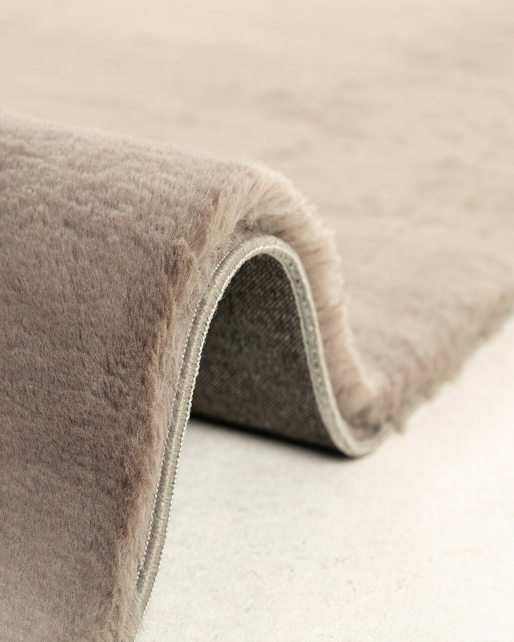 Covor, Fuzzy Fur, 120x180 cm, Poliester, Antracit — imaginea 4