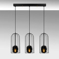 Lustra, Tatum, 584TTM1413, Metal, Negru