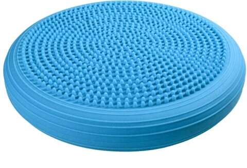 Minge bosu pentru echilibru, 33x6 cm, polivinil, albastru