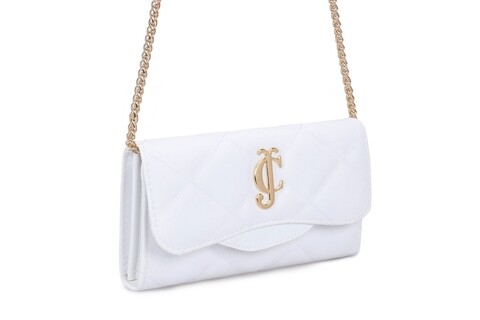 Geanta Juicy Couture 153, 23x5x12 cm, piele ecologica, alb