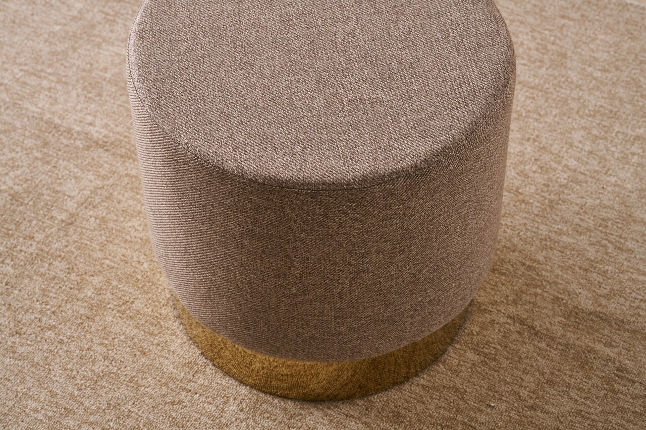 Taburet, Atelier del Sofa, 825BLC5123, Lemn, Maro - view 3