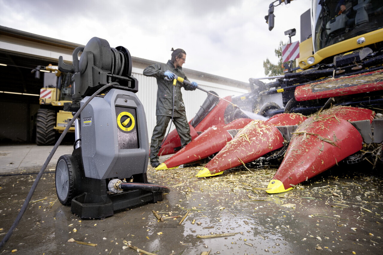 Aparat de spalat cu presiune profesional HD 10/25-4 SXA Plus, Karcher, gri — imaginea 3