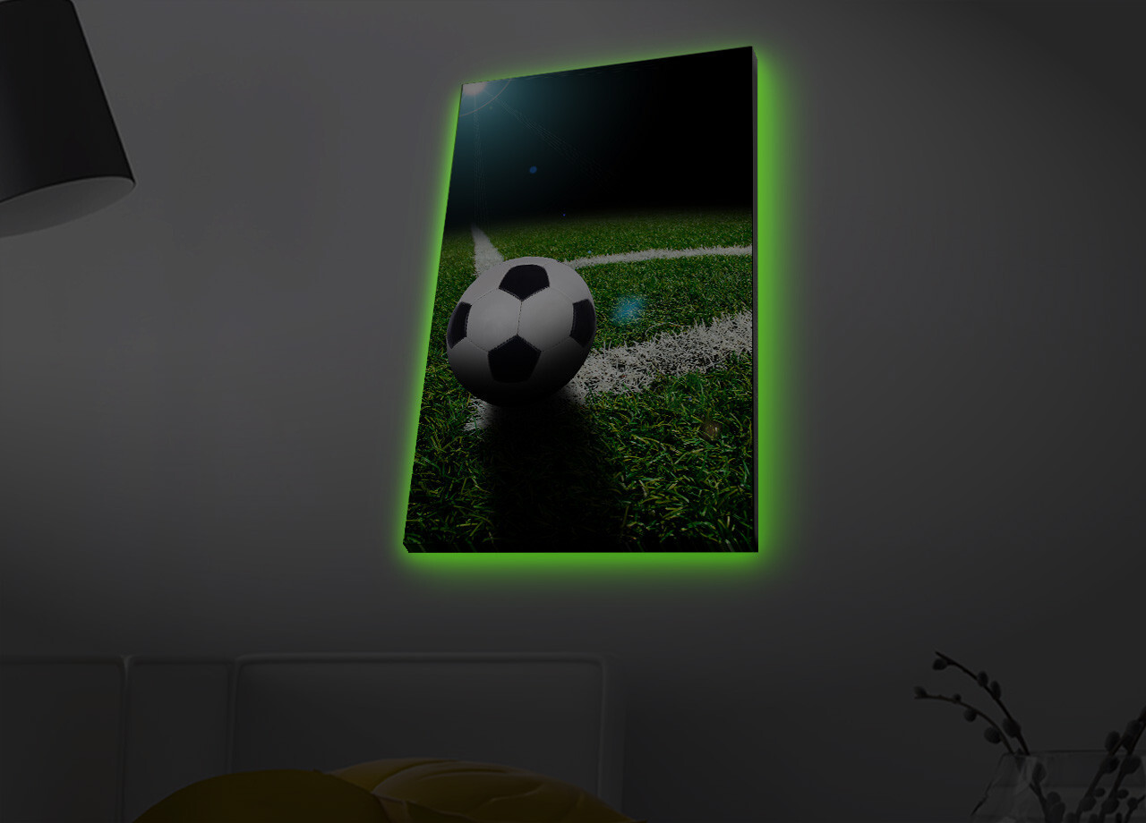 Tablou decorativ cu lumina LED 4570MDACT-057 Dimensiune: 45 x 70 cm Multicolor