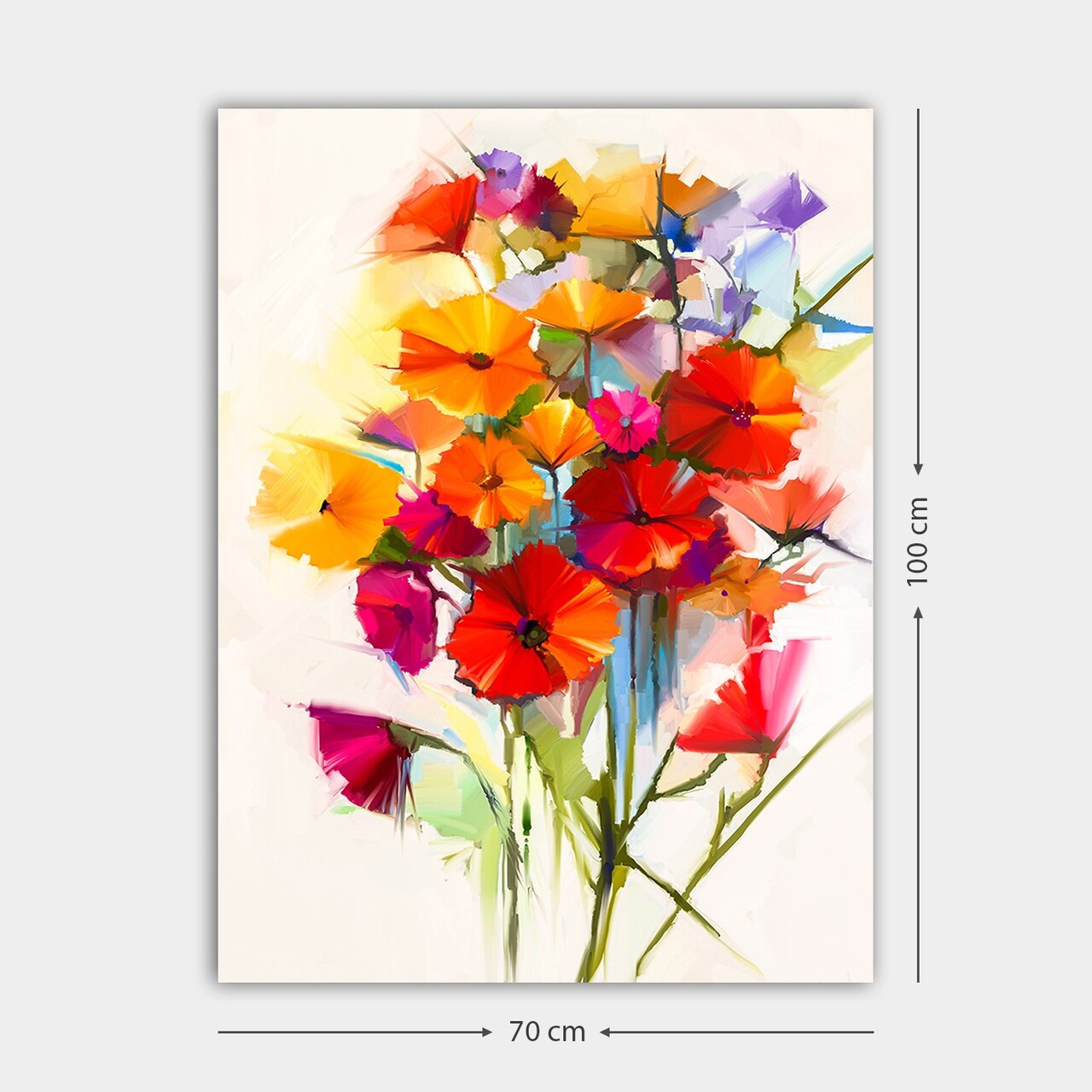 Tablou decorativ, 454561096_70100, Cadru: 100% LEMN (grosime: 3 cm), Multicolor - view 3