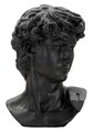 Statueta Big Head, Mauro Ferretti, 44 x 35.5 x 60 cm, polirasina, alb