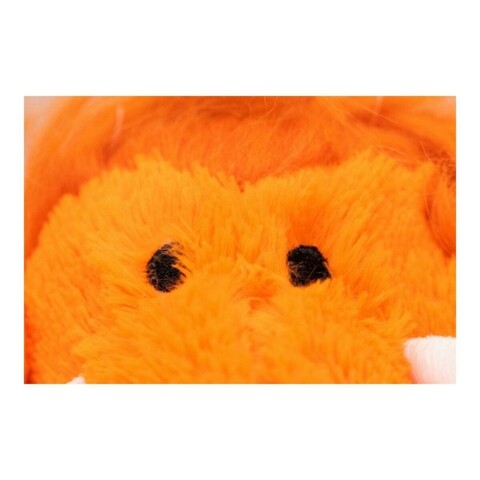 Jucarie cu sunet pentru caini Orange Monster, Gloria, 20 x 35 cm, poliester