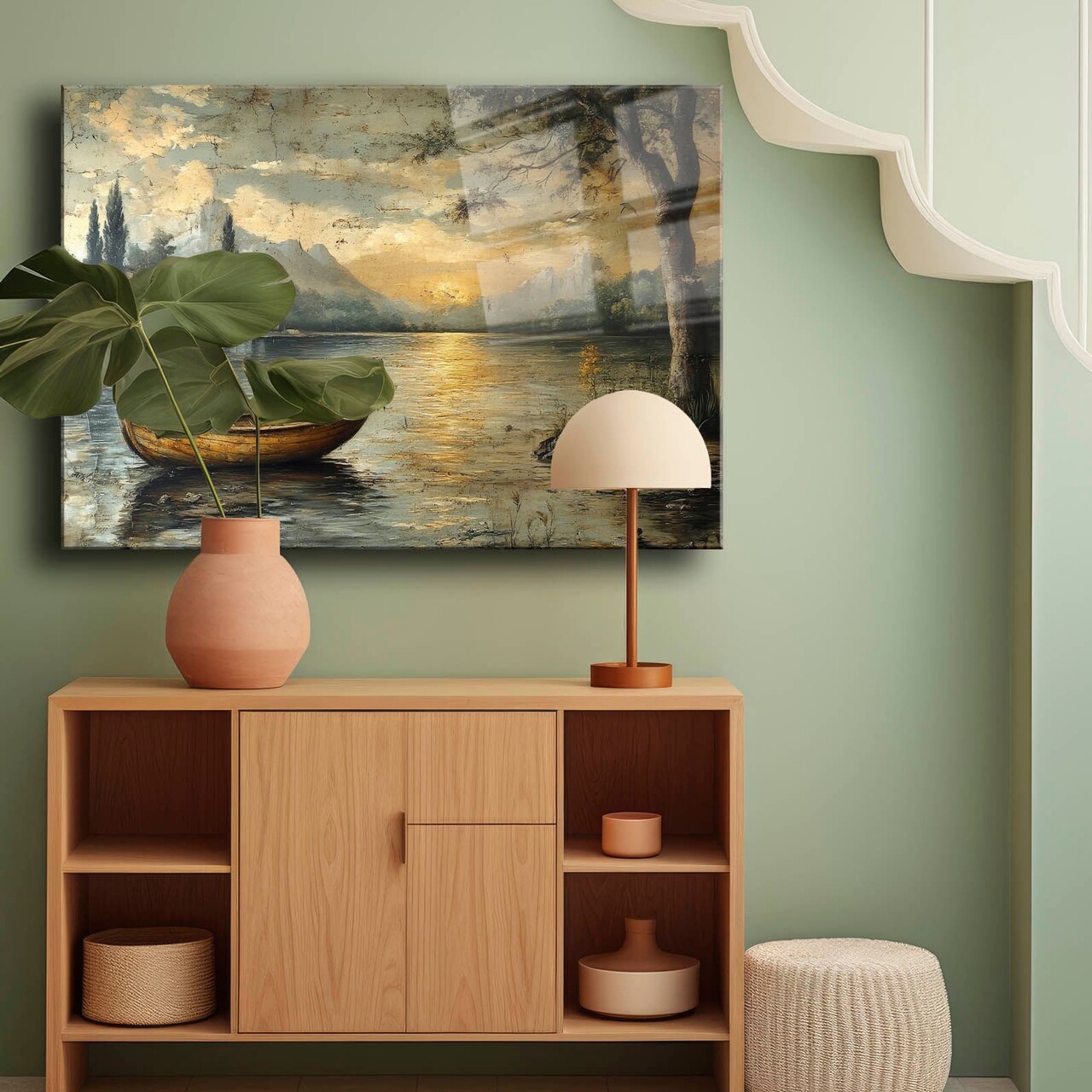 Tablou decorativ, Camtbl-010, 50 x 70 cm, Multicolor - view 2