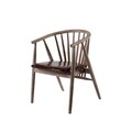 Scaun, Fairfax, Albero49, 55x77x47 cm, Lemn de fag , Antichizat/Maro
