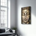 Tablou decorativ, OGLS-6005, Dimensiune: 35 x 55 cm, Multicolor