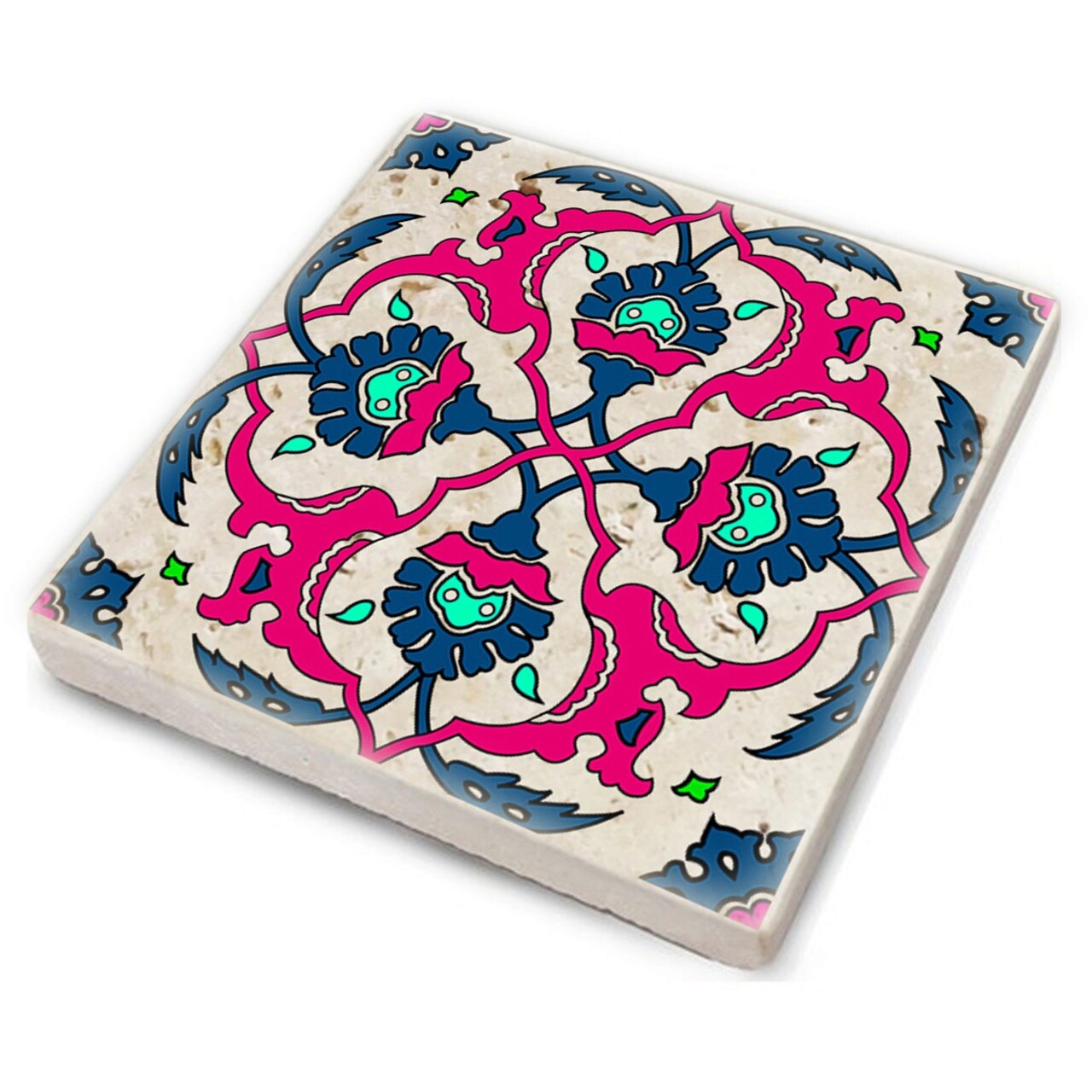 Set suporturi de pahare, Hermia, 366TYR1111, Multicolor - view 2
