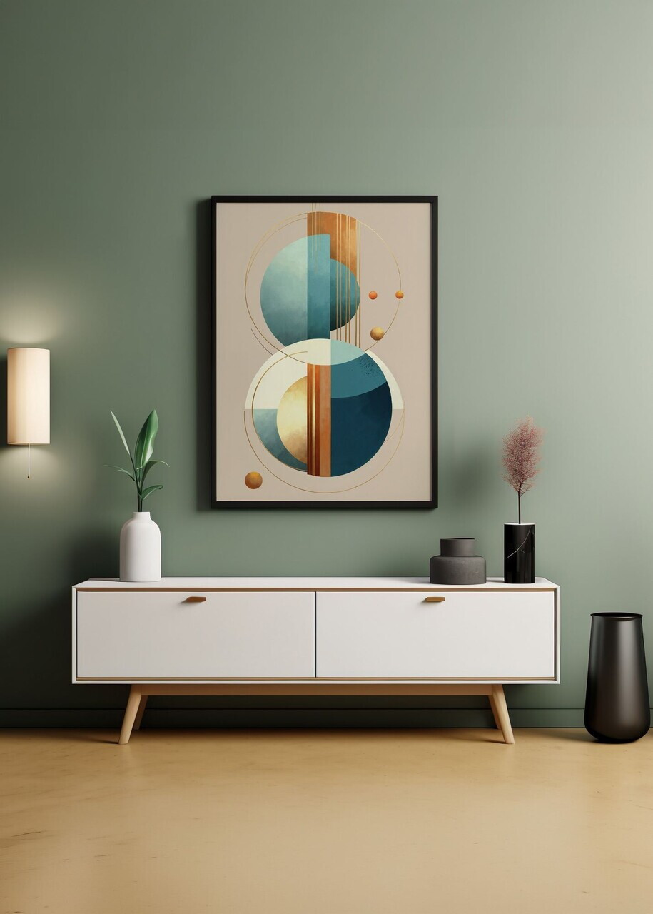 Tablou decorativ, Artnewclsyh56-5070, Lemn masiv, MDF, Multicolor