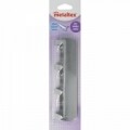 Cuier autoadeziv Metaltex, 18 cm, inox, argintiu
