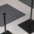 Set masuta de cafea, Neostill, Elegante 2, Negru / Fume
