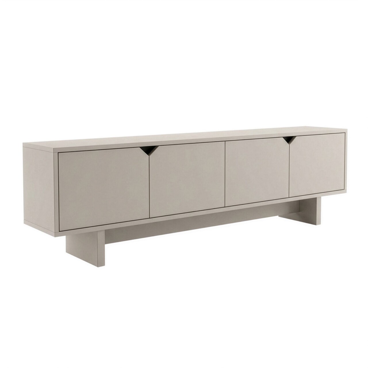 Comoda TV, Hanah Home, Oz, 180x50x30 cm, Bej - view 5