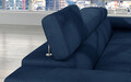 Coltar extensibil dreapta 4 locuri ELTAP, Armd-41, Armando, 289x203x85 cm, lemn/poliester, albastru inchis