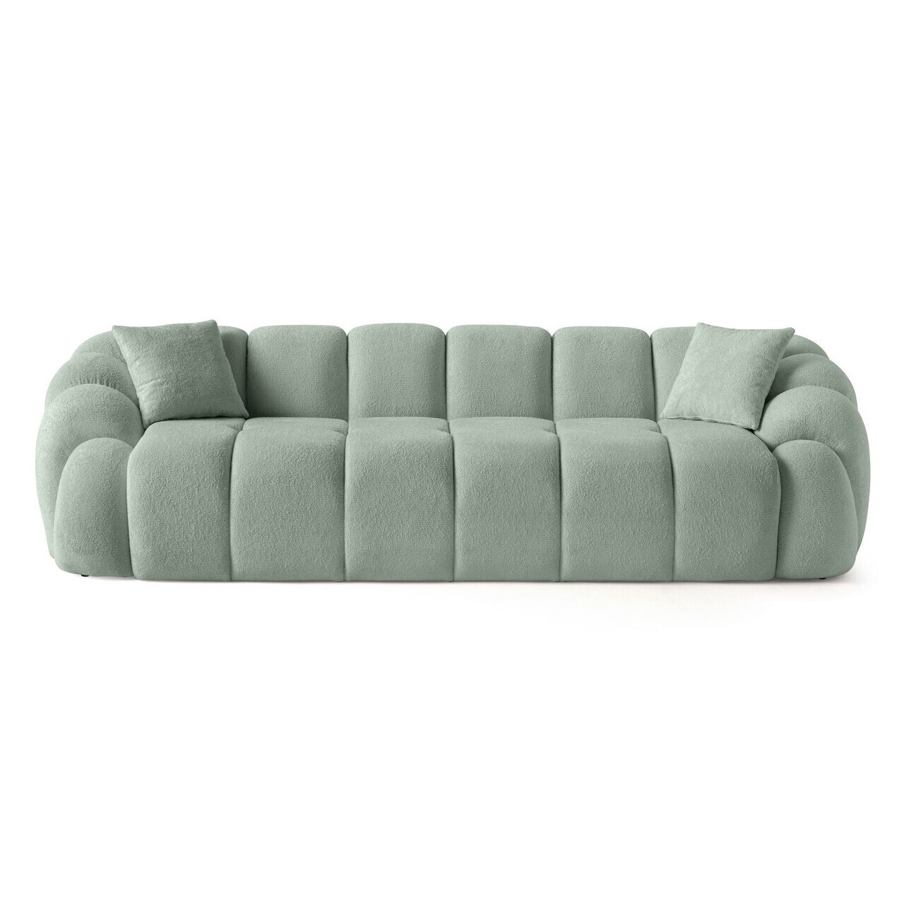 Canapea cu 4 locuri, Atelier del Sofa, 752EST2304, Lemn de carpen/PAL melaminat, Turcoaz - view 4
