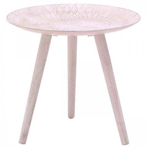 Masuta de cafea InArt, 44x40 cm, Pink