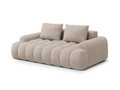 Canapea 3 locuri, Linz, Cosmopolitan Design, 200x100x84 cm, tesatura structurata, bej sand