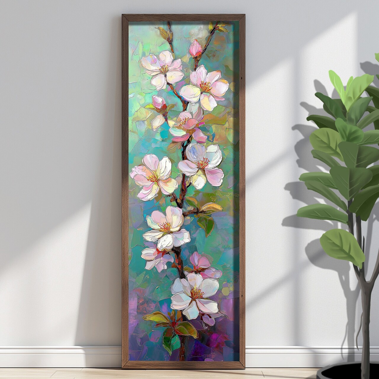 Tablou decorativ EMR099 Lemn Multicolor