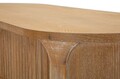 Consola Gothenburg, Mauro Ferretti, 110x40x80 cm, lemn de brad/MDF/fier, maro