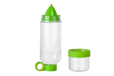 Sticla cu storcator de citrice, Vanora, 750 ml, portocaliu