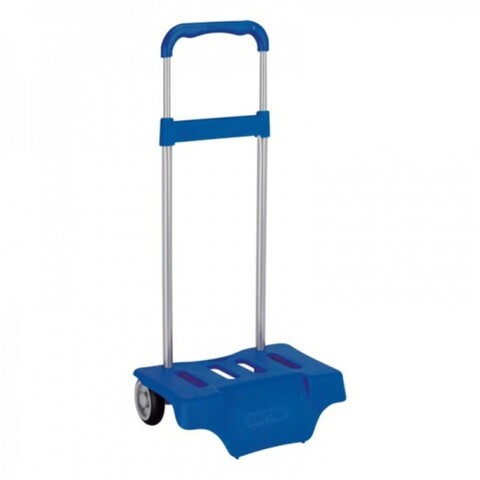 Troler pentru rucsac, safta, universal, 30 x 23 x 85 cm, otel/polipropilena, albastru