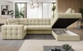 Coltar extensibil dreapta 5 locuri ELTAP, RT-04MO, Blewett, 299x198x82 cm, lemn/poliester, bej