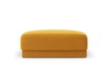 Taburet, Miley, Micadoni Home, BL, 85x85x42 cm, catifea, galben