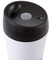 Cana termos Happy Coffee, Ambition, 400 ml, inox, alb