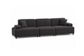 Canapea cu 4 locuri, Atelier del Sofa, 560ARE5357, Albastru petrol