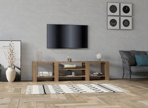Comoda tv, puqa design, technic, 159.8x40x33.6 cm, pal, nuc