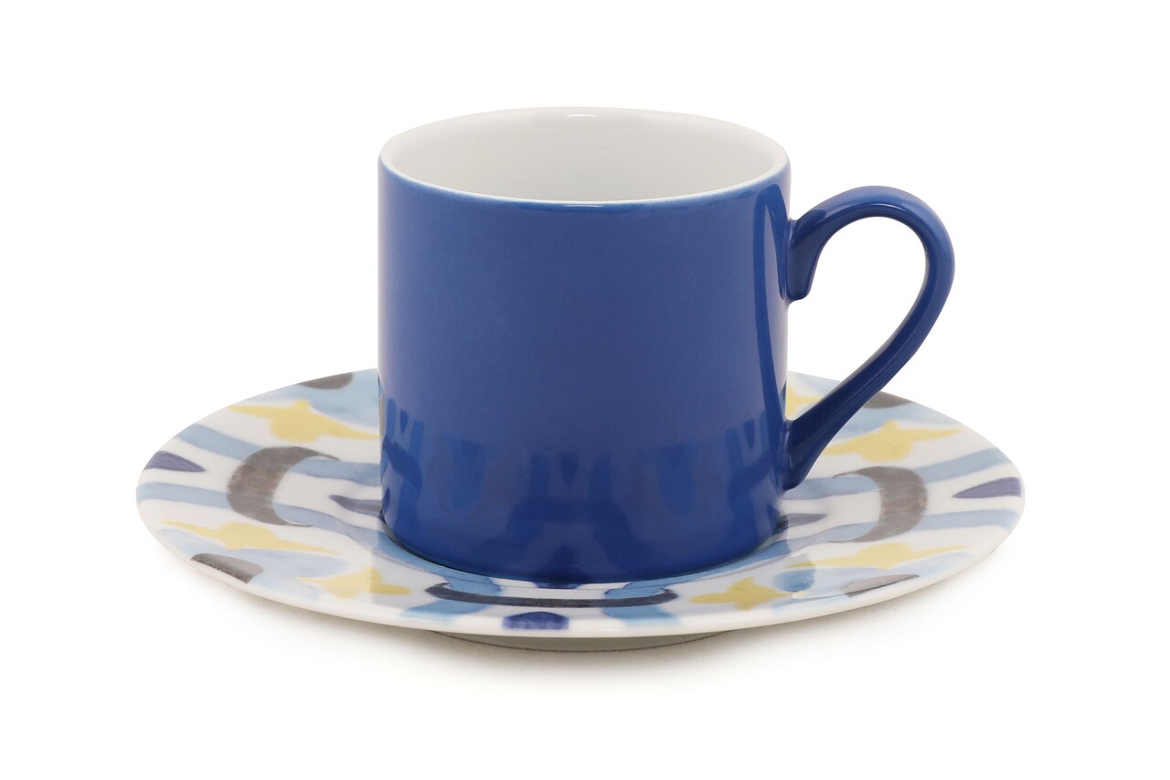 Set de cafea Kutahya Porselen, NNRU08KT898302, 8 piese, portelan - 2 | YEO
