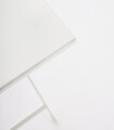 Masa pentru gradina Yasmin, Bizzotto, pliabila, 50x70x71 cm, otel, invelis e-coating, finisaj mat, alb