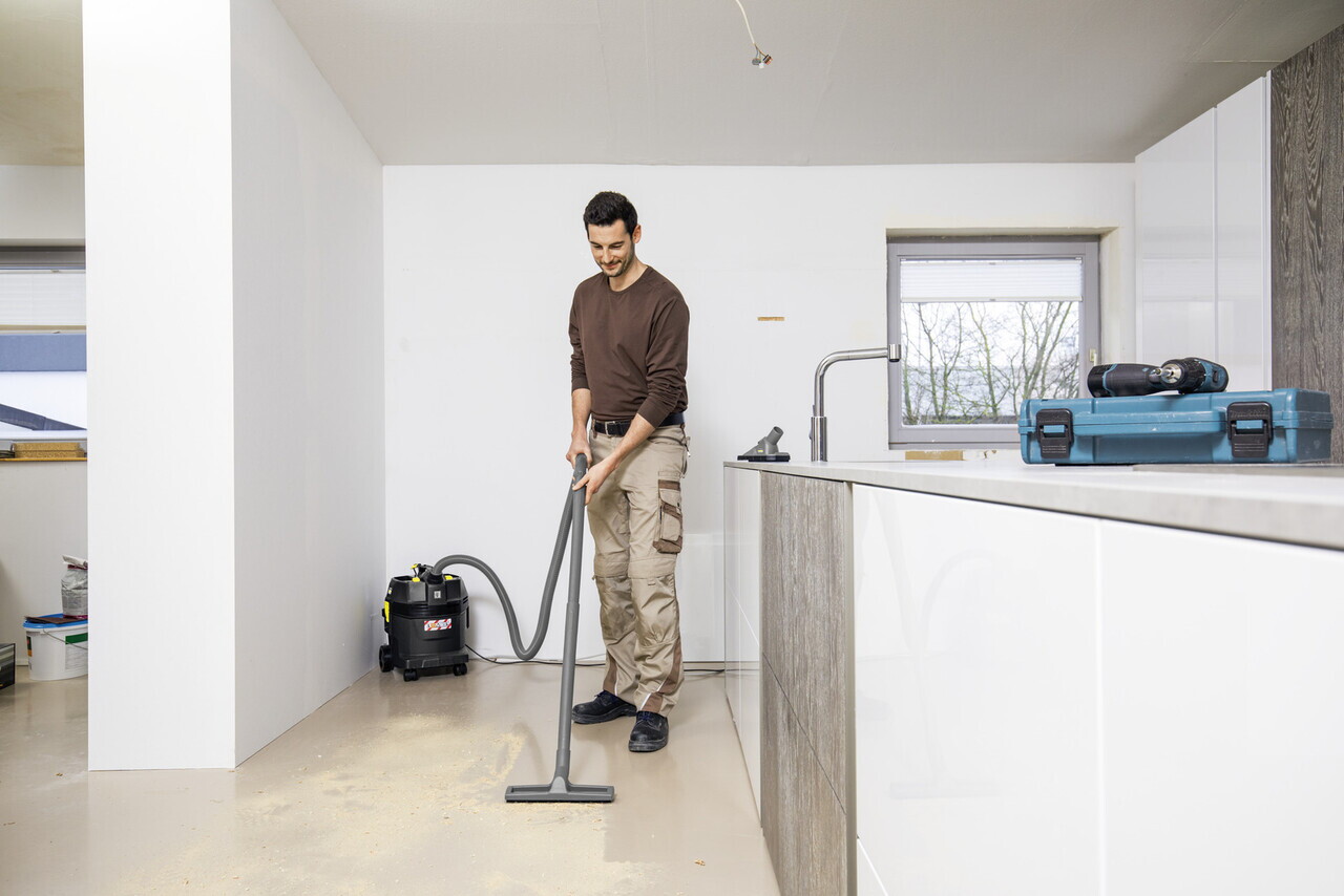 Aspirator umed-uscat profesional NT 22/1 Ap L Go!Further, Karcher, negru — imaginea 3
