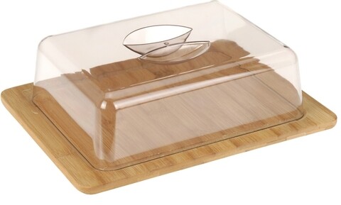 Cutie pentru depozitare Cheese, 26x20x7.1 cm, bambus