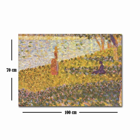 Tablou decorativ, 70100FAMOUSART-024, Canvas, 70 x 100 cm, Multicolor