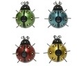 Lampa de gradina Ladybug, Lumineo, 14x13x5 cm, multicolor