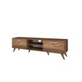 Comoda TV A9 - 221, Rani, 180x35x48.6 cm, maro