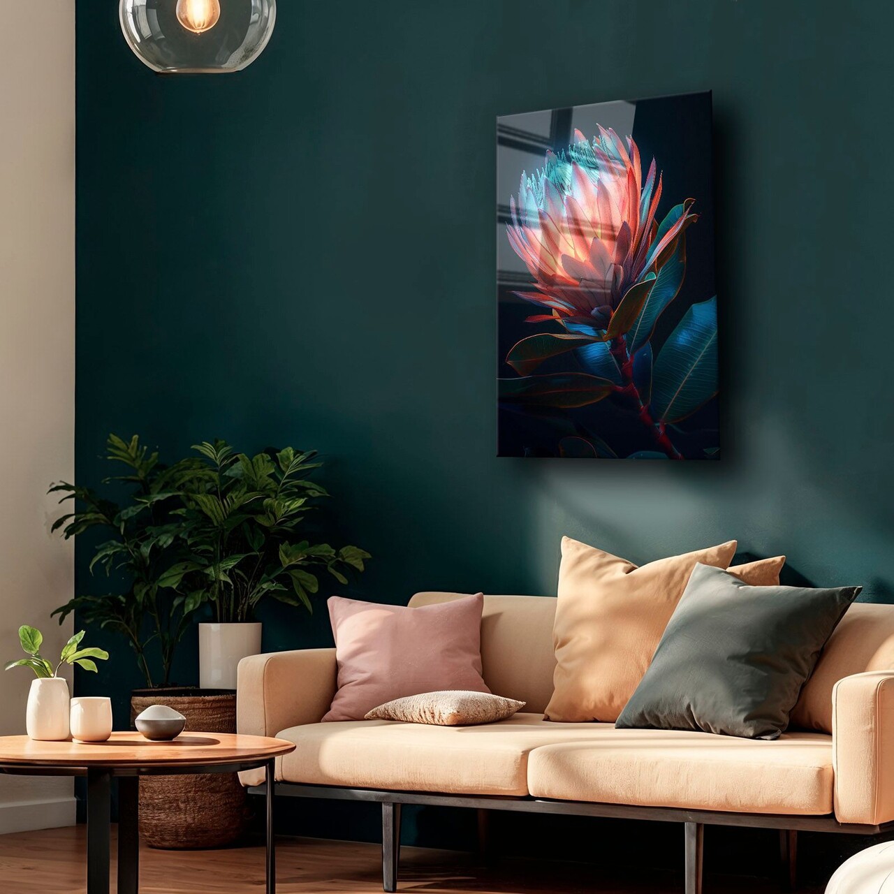 Tablou decorativ, Camtbl-052, 70 x 100 cm, Multicolor - view 3