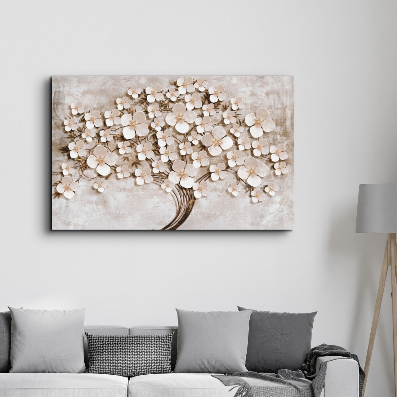 Tablou decorativ, CAM-1091, Dimensiuni: 70 x 110 cm, Multicolor - view 3